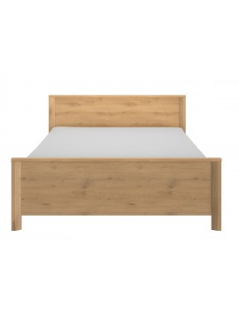 Insi Lugano κρεβάτι διπλό 209x146x80εκ. ( για στρώμα 140x190εκ. ή 140x200εκ. ) Artisan Oak  0041.GM41 