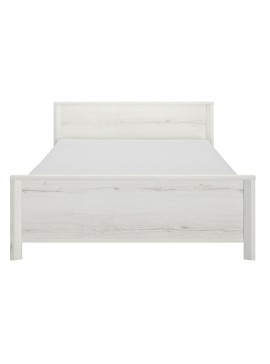 Insi Lugano κρεβάτι διπλό 209x146x80εκ. ( για στρώμα 140x190εκ. ή 140x200εκ. ) Whitewashed Oak  0041.GM42 