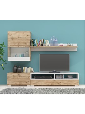 Σύνθετο σαλονιού Lucia 175x39x190 DIOMMI 33-037 DIOMMI-33-037