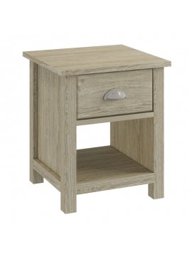 WOODWELL Ε740,2LUXOR Κομοδίνο Απόχρωση Sonoma 45x40x50cm Ε740,2