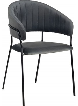 Καρέκλα Byron-Gkri Mήκος 54.0 Βάθος 49.0 Ύψος 77.5 162642419