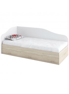 Κρεβάτι μονό 82/190, Diana, με Δώρο στρώμα με ενσωματωμένο τελάρο και μηχανισμό ανύψωσης, Genomax  12814-31939
