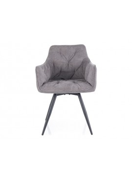 KRZESŁO MANGO VARDO CZARNY STELAŻ/SZARY 11 DIOMMI-80-3732
