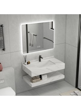 Σετ Επίπλου MERILYN 100 χρ. ΛΕΥΚΟ ΜΑΡΜΑΡΟ 9SMER100WHS