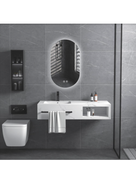 Σετ Επίπλου MARLEN 120 χρ. ΛΕΥΚΟ ΜΑΡΜΑΡΟ 9SMAR120WHS