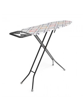 Σιδερώστρα KUMTEL MM420 μεταλλική χρώμα μαύρο 33x105x73-93εκ.