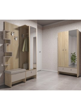Σύνθεση εισόδου ξύλινο ANTRE 4 205x196x39 DIOMMI 42-012 DIOMMI-42-012