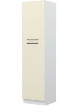 Intrahome Επιδαπέδιο ντουλάπι ψηλό Modena K23-60-2KF-Λευκό - Μπεζ Mήκος 60 Βάθος 60  'Υψος 235 162488409