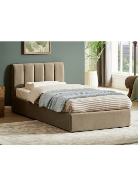 ŁÓŻKO MONTREAL VELVET 90X200 KOLOR BEŻ BLUVEL 28 DIOMMI-80-3727