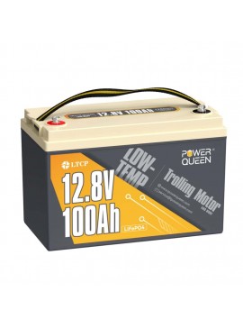 Μπαταρία Λιθίου Power Queen PREMIUM Life Po4 12.8V 100Ah FOUR-37950