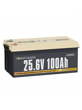 Μπαταρία Λιθίου Power Queen Life PREMIUM Po4 25.6V 100Ah FOUR-38480