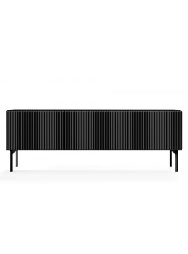 Έπιπλο τηλεόρασης Muti Ανθρακί 147x51x39cm