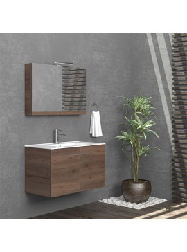 KARAG  NEW BITOLA Βάση με δύο πόρτες Brown 8702 NEW BITOLA 90 KARAG 89x45x55cm KARAG-5206836046600