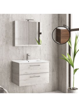 KARAG  NEW ELSA Βάση με δύο συρτάρια Brown 8702 NEW ELSA 60 KARAG 59x45x48cm KARAG-5206836048680