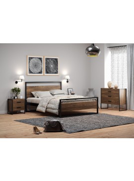 KPS KPS/ ΛΩΡΑ  ΣΕΤ ΚΡΕΒΑΤΟΚΑΜΑΡΑ 4 ΤΕΜ ΞΥΛΟ-ΜΕΤΑΛΛΟ ΓΙΑ ΣΤΡΩΜΑ 160Χ200 ΕΚ KPS-000261