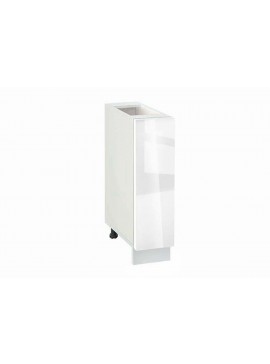 Ντουλάπι Κουζίνας επιδαπέδιο 20εκ., Νο 201 Alba Gloss, κωδ.1219922682 , Genomax Genom1219922682