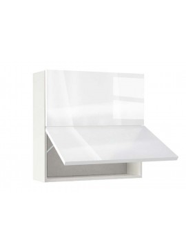 Ντουλάπι Κουζίνας κρεμαστό 80εκ., Νο 80 G Alba Gloss, κωδ.1219922686 , Genomax Genom1219922686