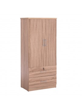ΝΤΟΥΛΑΠΑ ΜΕ ΣΥΡΤΑΡΙΑ REINA HM2484.11 SONAMA OAK ΜΕΛΑΜΙΝΗ 80x48x183Υεκ.