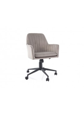 FOTEL OBROTOWY Q-886 VELVET CIEMNY BEŻ BLUVEL 40 DIOMMI-80-3894