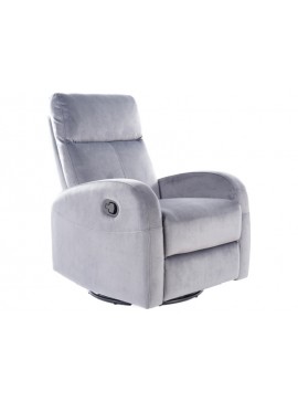 ΚΑΡΕΚΛΑ OLIMP VELVET GREY BLUVEL 14 ΠΤΥΠΛΩΜΕΝΟ DIOMMI OLIMPVSZ DIOMMI-80-2094
