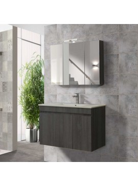 Σετ Έπιπλο Μπάνιου OMEGA Berlin 85 9SOM085BEO Πάγκο 82x44x60cm  9SOM085BEO