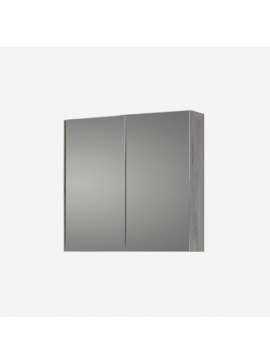 Καθρέφτης OMEGA FLORA 75 3MOM075FLR με ντουλάπια 74x14x65cm  3MOM075BON-1