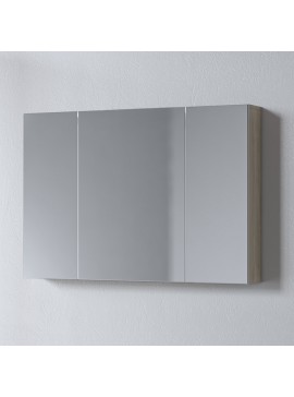 Καθρέφτης OMEGA BEIGE OAK 90 3MOM090BO0W με ντουλάπια 90x14x65cm