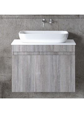 ΣΕΤ ΠΑΓΚΟΥ OMEGA TOP 75cm χρ.GREY OAK S3BOMT075GO S3BOMT075GO