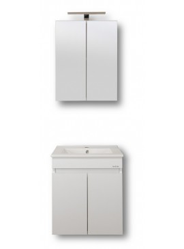 ΣΕΤ ΠΑΓΚΟΥ OMEGA TOP 50cm χρ.WHITE/GREY S3BOMT050GLG S3BOMT050GLG