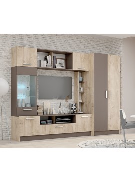 Σύνθετο σαλονιού Opal2 260x52x190 DIOMMI 33-048 DIOMMI-33-048