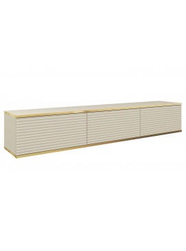  Κρεμαστό έπιπλο τηλεόρασης ORO_MDF μπεζ 175x30x32cm P_ORO_BTV_Bz_MDF