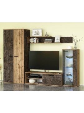 Σύνθετο σαλονιού Oslo 260x53x190 DIOMMI 33-036 DIOMMI-33-036