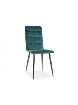 OTTO VELVET CHAIR ΜΑΥΡΟ ΠΛΑΙΣΙΟ / GREEN BLUVEL 78 DIOMMI OTTOVCZ DIOMMI80-2354