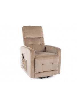 FOTEL ROZKŁADANY OTUS II (FUNKCJA PIONIZACJI) VELVET BEZ BLUVEL 28 DIOMMI-80-3782