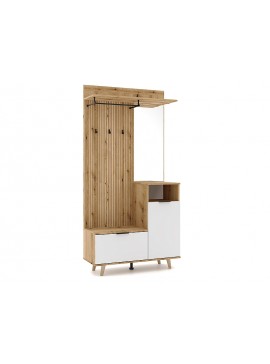PRZEDPOKÓJ ZESTAW P-013 DĄB EVOKE / BIAŁY DIOMMI-80-3762