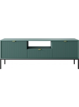 Lh-homefurniture Έπιπλο τηλεόρασης Nova Πράσινο + Μαύρο154x39x56cm P_Nova_TV_LAB-c