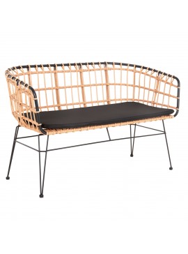 Intrahome ΠΑΓΚΑΚΙ ΔΙΘΕΣΙΟ NELSPRUICASABLANCALTCASABLANCAI .11 P.E.LILONGWEKUCASABLANCALCASABLANCA_LUMPURERLEY ΜΠΕΖ-ΜΑΥΡΟΣ ΜΕΤΑΛ.ΣΚΕΛΕΤΟΣ 125x60x77Υεκ intraho-1721591