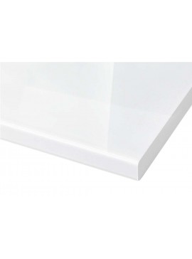 Πάγκος Θερμοανθεκτικός 60 εκ. βάθος, 3,8 εκ. πάχος, 4,2 μ. πλάτος, White Glantz Λευκό, Genomax Genom1219922299