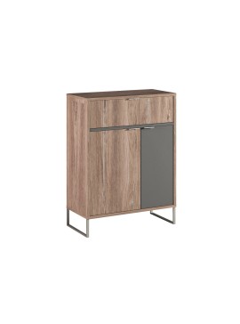 MATIS Παπουτσοθήκη Denver δρυς kalaj/ ανθρακί 71x35x92.2 MATIS150574