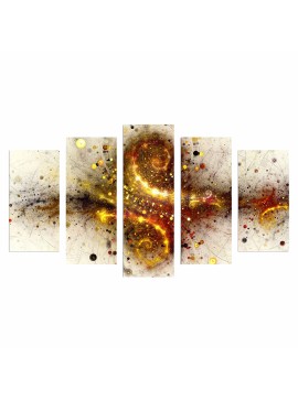 ΠΕΝΤΑΠΤΥΧΟΣ ΠΙΝΑΚΑΣ MDF EXPLOSION HM7206.07 100X60x0,3 εκ.