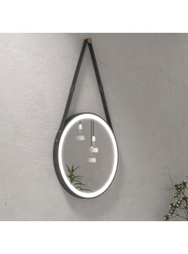 DROP Στρογγυλός καθρέπτης μπάνιου με λουρί KARAG ANATOLIDROP87562777