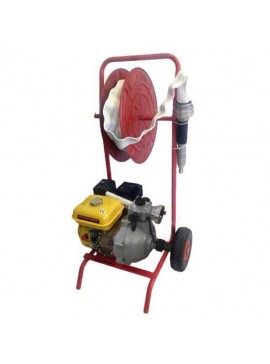 Πυροσβεστικό Συγκρότημα Τροχήλατο Βενζίνης Πλήρες 1,5" 6,5HP KIDO-
558/22