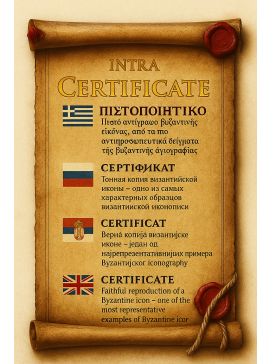 Εικόνα Ορθοδοξίας Καντηλάκι σε  8 χρώματα με περίγραμμα χρυσό σε ξύλο Plywood (Πλακάζ)   με  βάση Αγία Κασσία «Κασσιανή» η Υμνογράφος, Ξύλινη Χειροποίητη Εικόνα Ελληνικής Βυζαντινής Τεχνοτροπίας Κρεμασμένη σε ξύλινη πλάκα Χειροποίητη Ελληνορθόδοξη εικόνα 