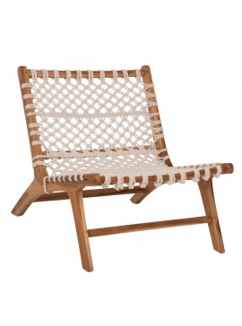 Intrahome ΠΟΛΥΘΡΟΝΑ RENNES .01 ΤΕΑΚ ΞΥΛΟ NYLON ΣΧΟΙΝΙ ΛΕΥΚΟ 65x77x68Υεκ. intraho-1645849