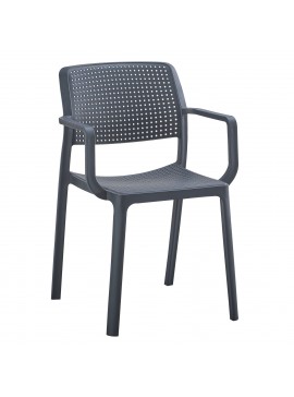 ΠΟΛΥΘΡΟΝΑ ΕΞ.ΧΩΡΟΥ COMFEE HM6102.03 ΓΚΡΙ ΠΟΛΥΠΡΟΠΥΛΕΝΙΟ 54x57x83Υεκ.