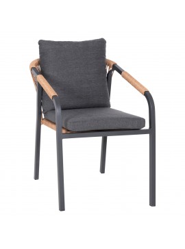 Intrahome ΠΟΛΥΘΡΟΝΑ MCASABLANCAERLY .03 ΑΝΘΡΑΚΙ ΑΛΟΥΜΙΝΙΟ & ΜΑΞΙΛΑΡΙΑ-ΚΑΦΕ P.E.LILONGWEKUCASABLANCALCASABLANCA_LUMPURERLEY 57x60x84Υεκ. intraho-1721735