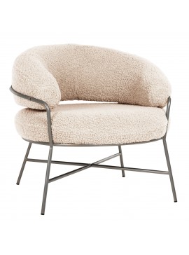 Intrahome ΠΟΛΥΘΡΟΝΑ UPINGCASABLANCALTCASABLANCAION .23 ΑΠΟ ΜΠΟΥΚΛΕ ΛΕΥΚΟ ΜΕ ΑΣΗΜΙ ΣΚΕΛΕΤΟ 84x79x76Υ εκ. intraho-1645058