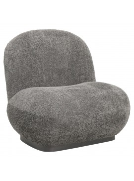 Intrahome ΠΟΛΥΘΡΟΝΑ KUCASABLANCALCASABLANCA_LUMPURECASABLANCANY .01 ΓΚΡΙ ΜΠΟΥΚΛΕ ΥΦΑΣΜΑ 85x82x77Υ εκ. intraho-1636785