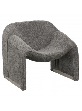 Intrahome ΠΟΛΥΘΡΟΝΑ SPINER .01 ΓΚΡΙ ΜΠΟΥΚΛΕ ΥΦΑΣΜΑ 81x64x74Υεκ. intraho-1636818