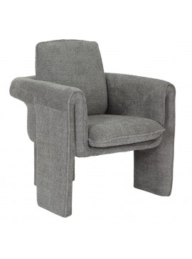 Intrahome ΠΟΛΥΘΡΟΝΑ CRUSHER .01 ΓΚΡΙ ΜΠΟΥΚΛΕ ΥΦΑΣΜΑ-ΜΕΤΑΛΛΙΚΟΣ ΣΚΕΛΕΤΟΣ 82x78x87Υεκ. intraho-1646419